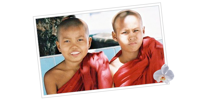 ミャンマーの子供たち